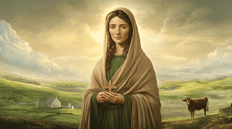 St. Brigid: Ireland’s Fiery Arrow of Faith and Compassion