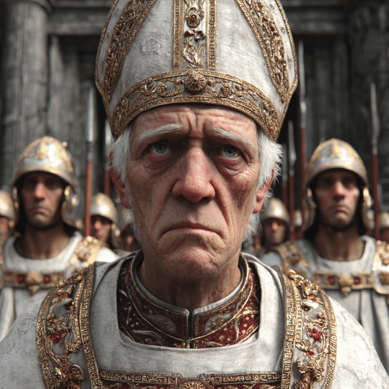 The Pope Attacked in Rome